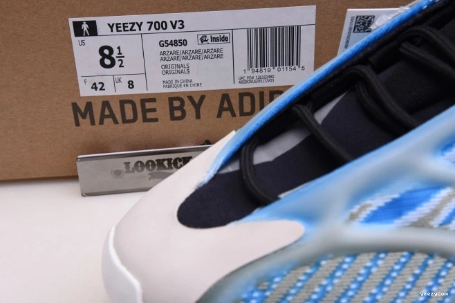 IN ADIDAS YEEZY THE V3 DARK 700 GLOW G54850 1123